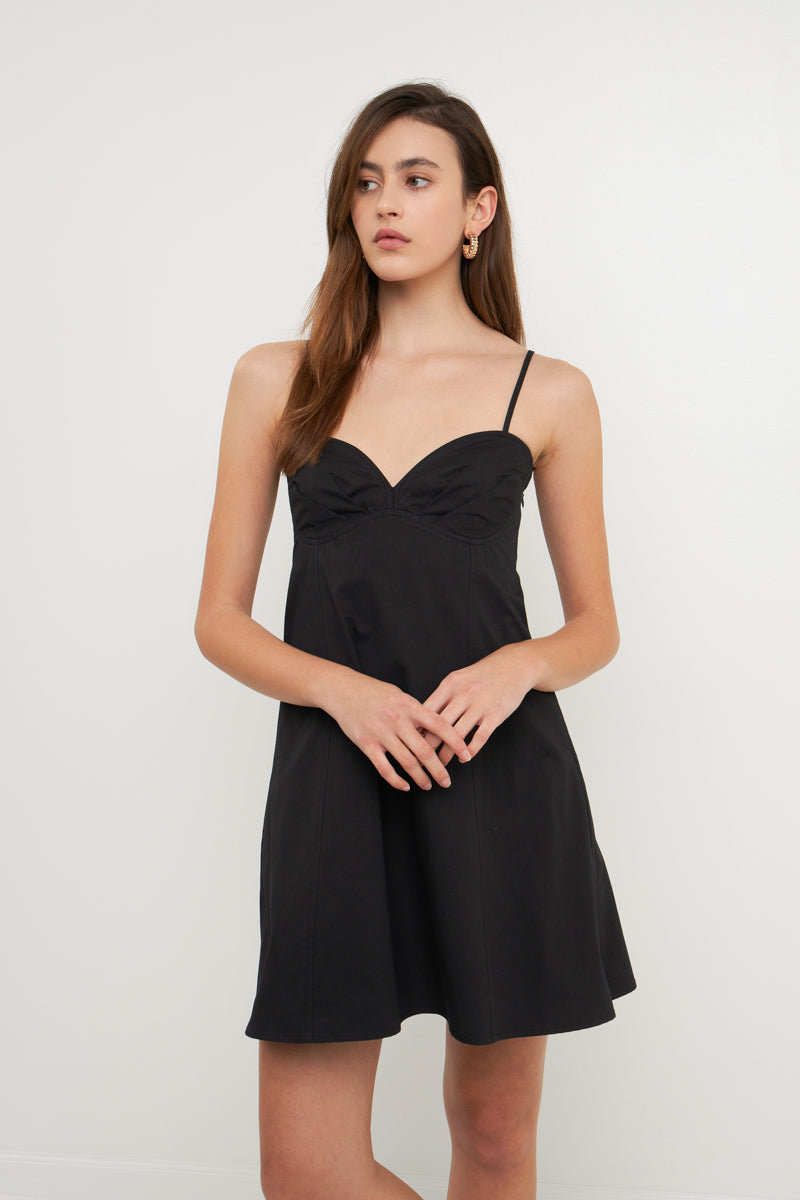 Endless Rose Classic | Sweetheart Neckline Mini Dress