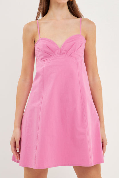 Endless Rose Classic | Sweetheart Neckline Mini Dress