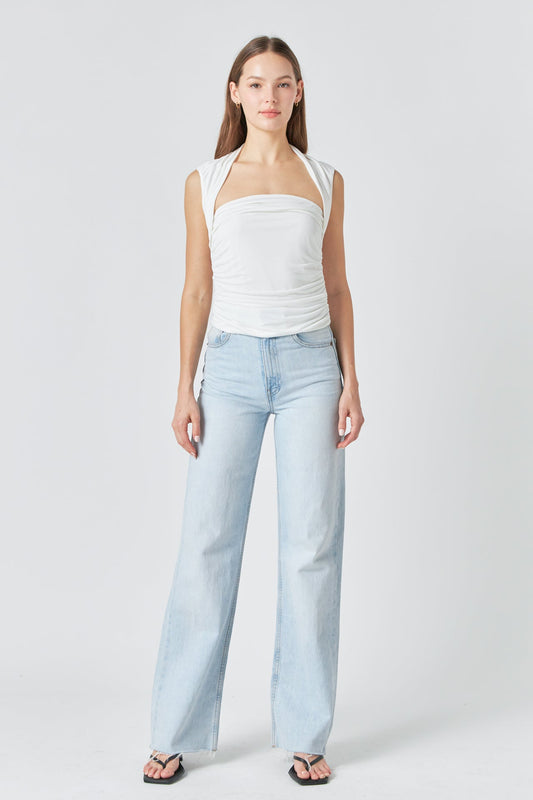 Endless Rose Value | Draped Ruched Top