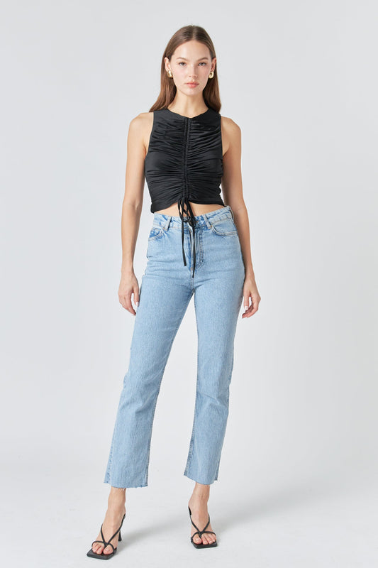 Endless Rose Exclusive | Stretch Ruched Tank Top