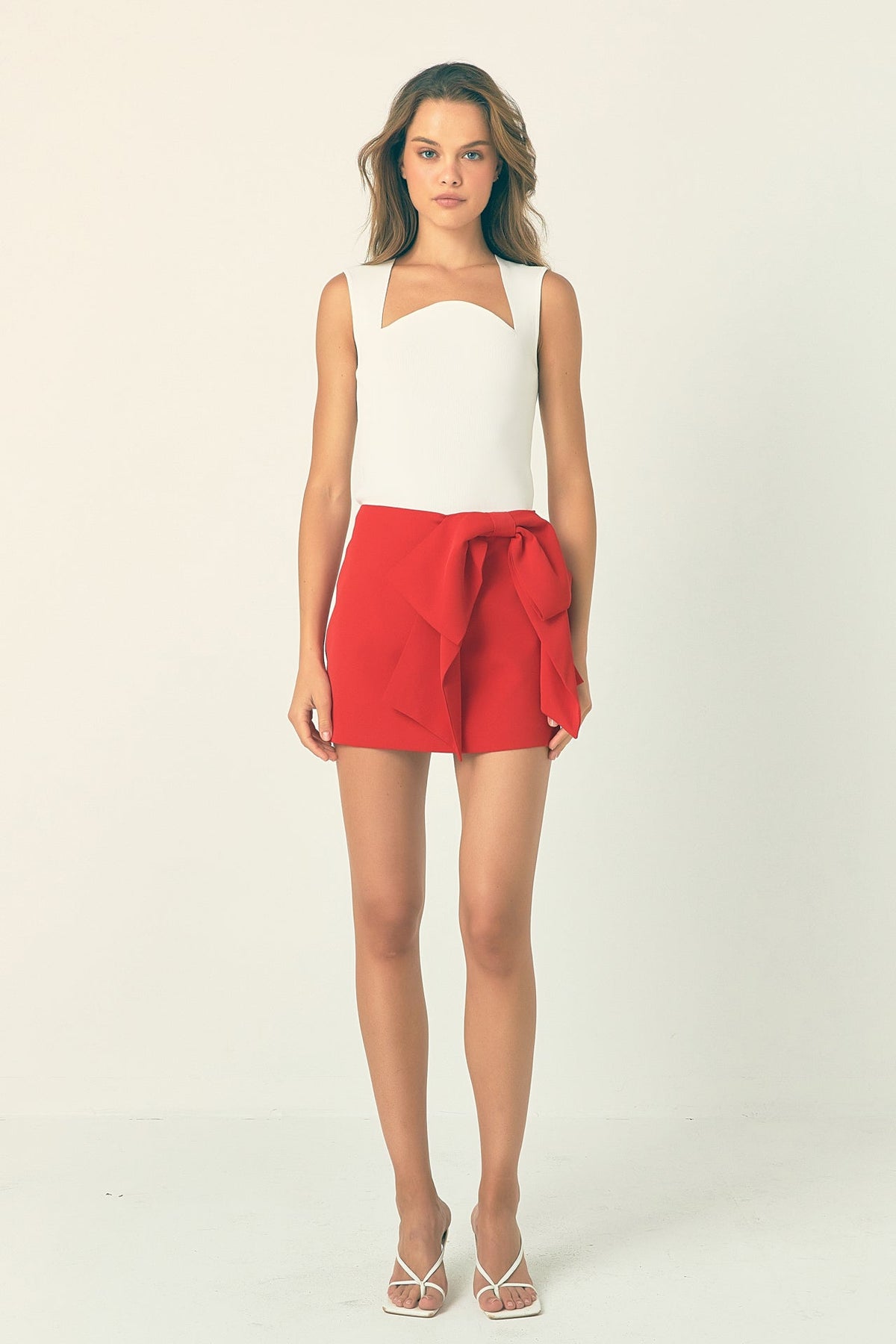 Endless Rose Discount | Ribbed Knit Sleeveless Top