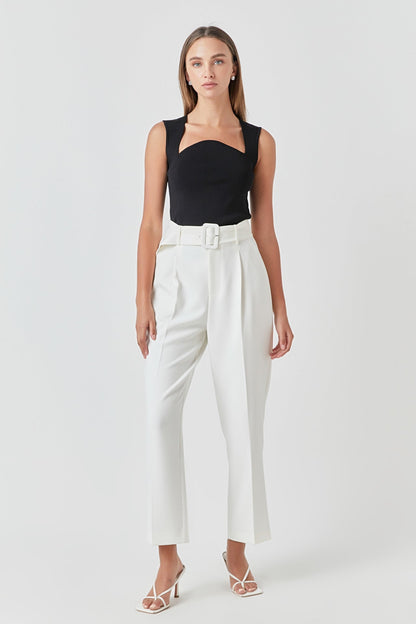 Endless Rose Discount | Ribbed Knit Sleeveless Top