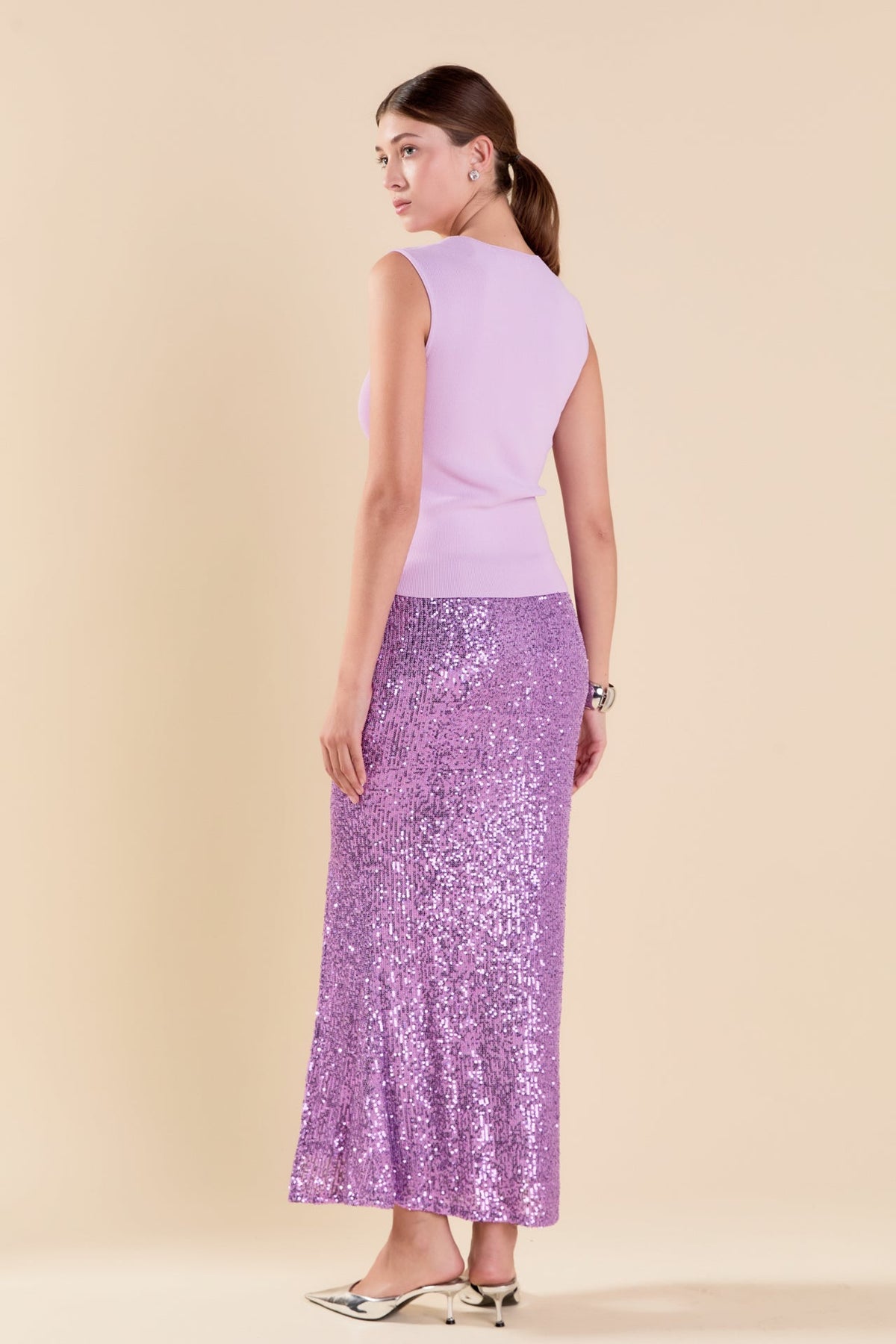 Endless Rose Discount | Ribbed Knit Sleeveless Top