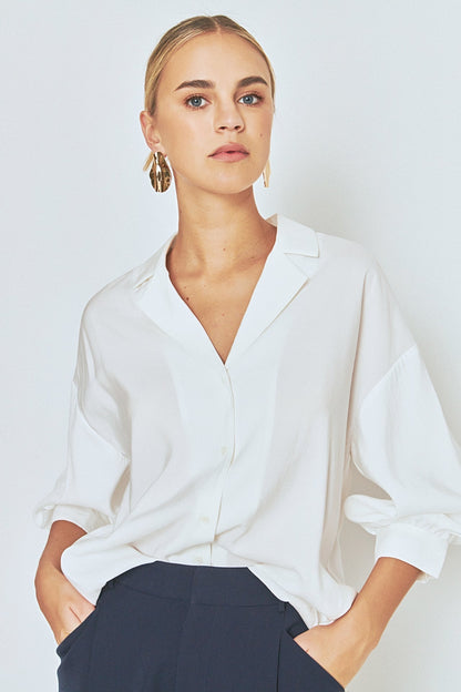 Endless Rose Quality | Button-Up Collared Shirt