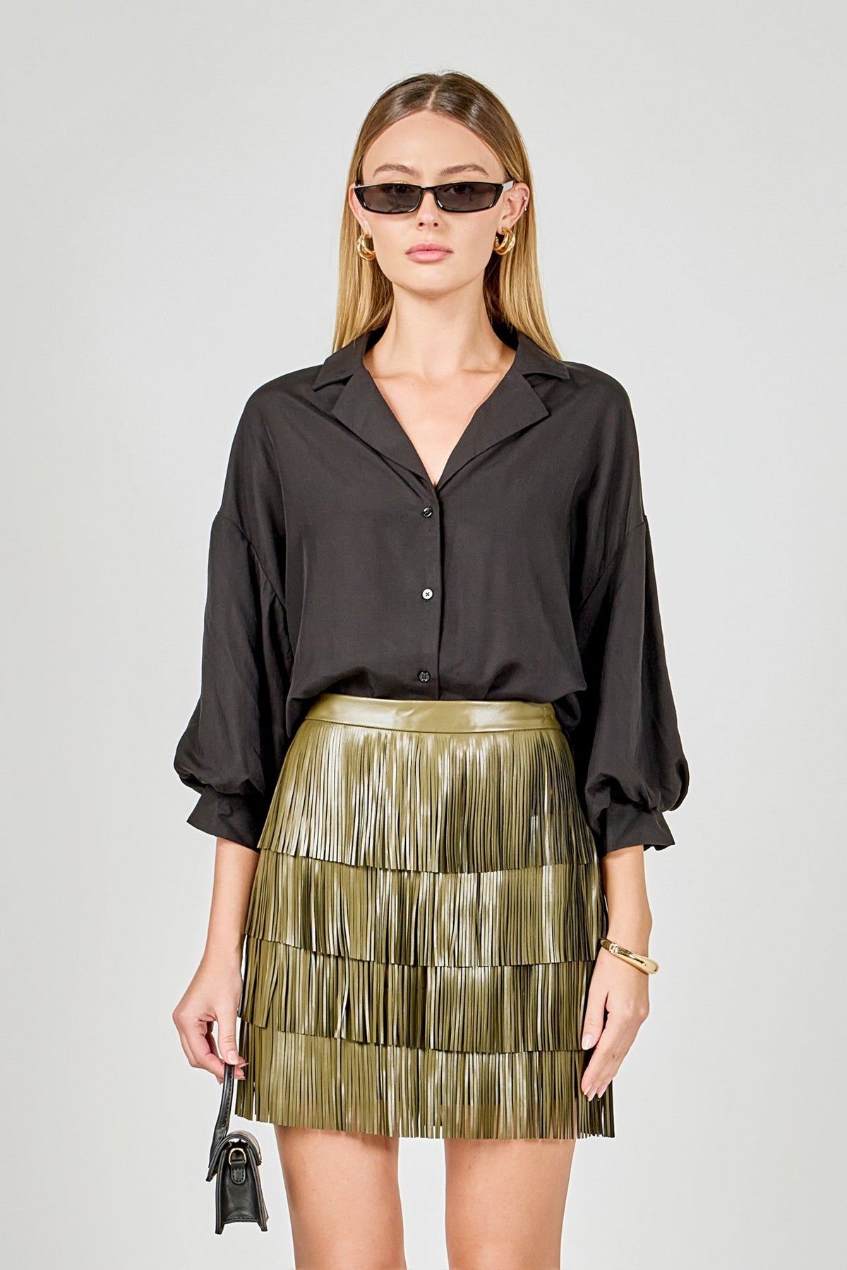 Endless Rose Quality | Button-Up Collared Shirt