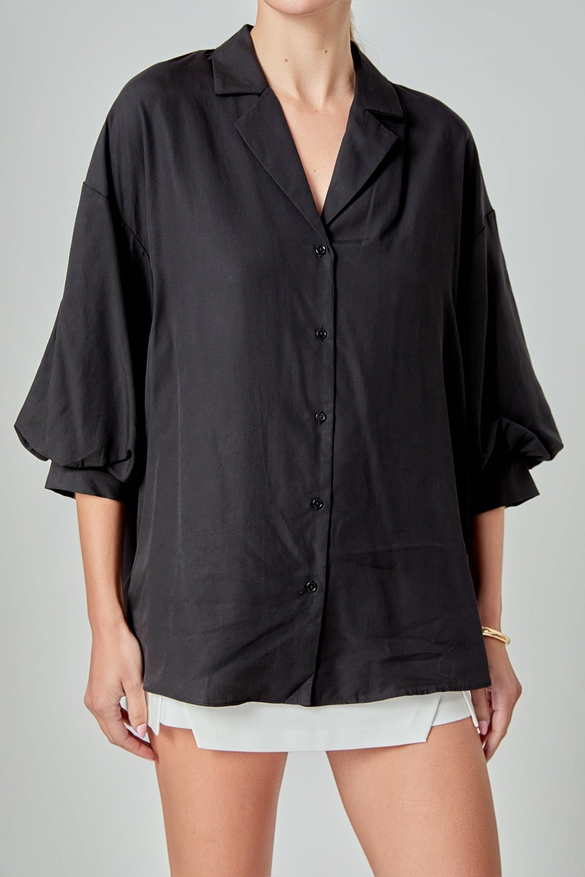 Endless Rose Quality | Button-Up Collared Shirt