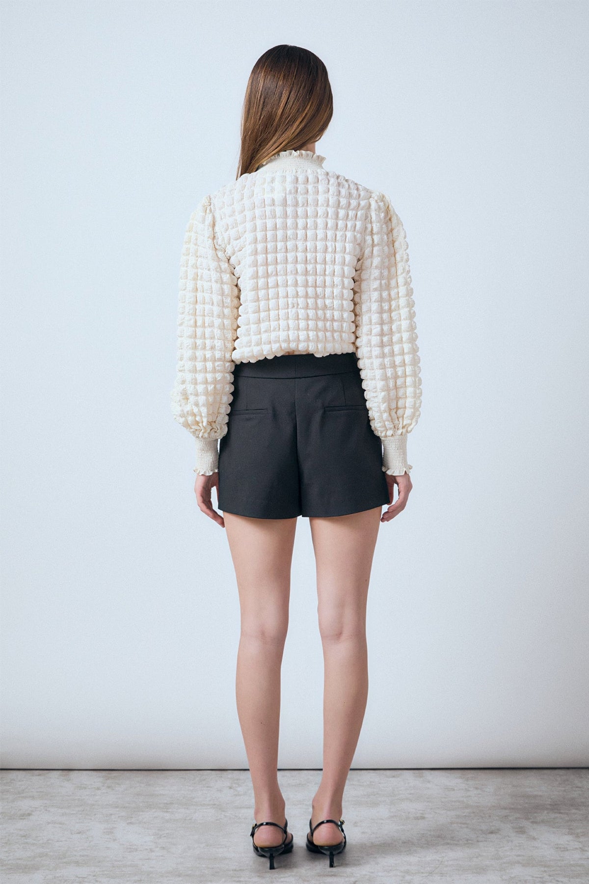 Endless Rose Value | Mock Neck Long-Sleeve Blouse