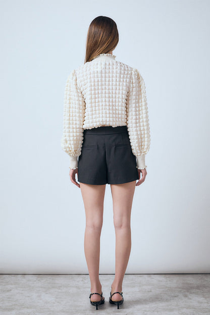 Endless Rose Value | Mock Neck Long-Sleeve Blouse