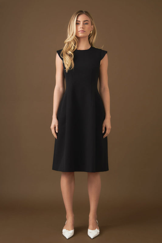 Endless Rose Featured | Voluminous Cap Sleeve Midi Dress