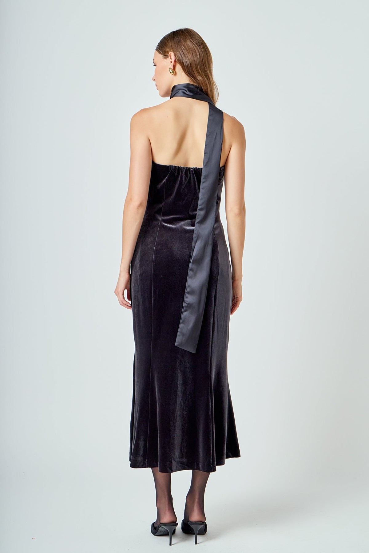 Endless Rose Best Price | Strapless Velvet Maxi Dress