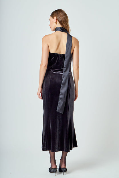 Endless Rose Best Price | Strapless Velvet Maxi Dress
