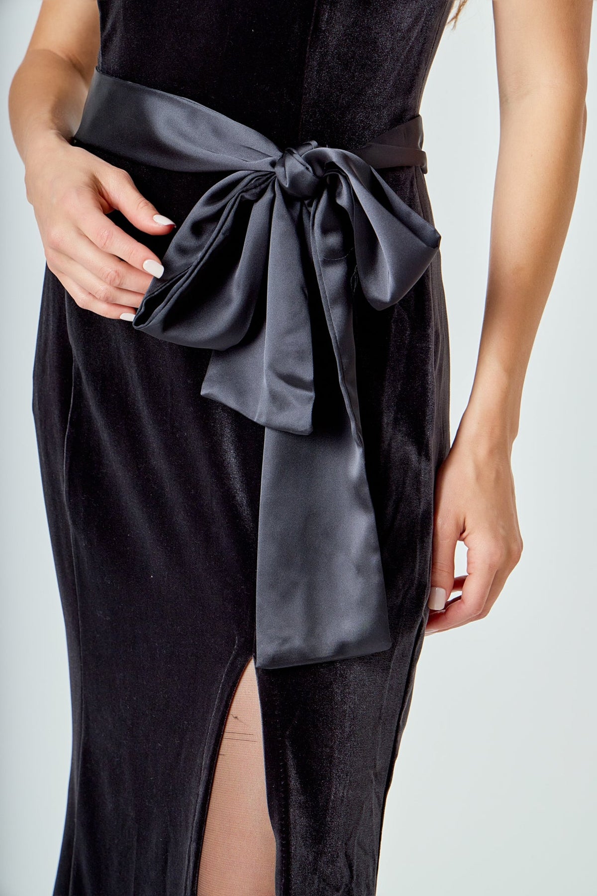 Endless Rose Best Price | Strapless Velvet Maxi Dress