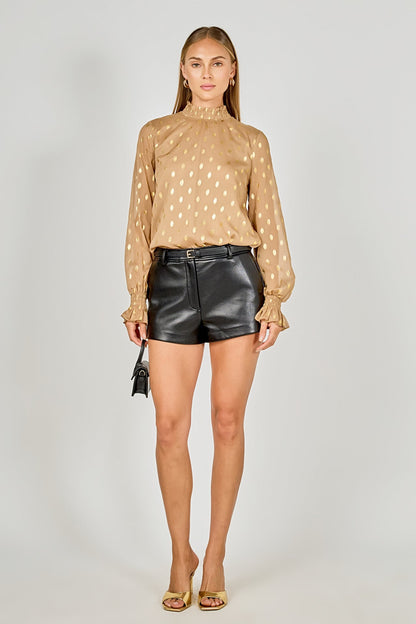 Endless Rose Essential | Polka Dot Chiffon Blouse