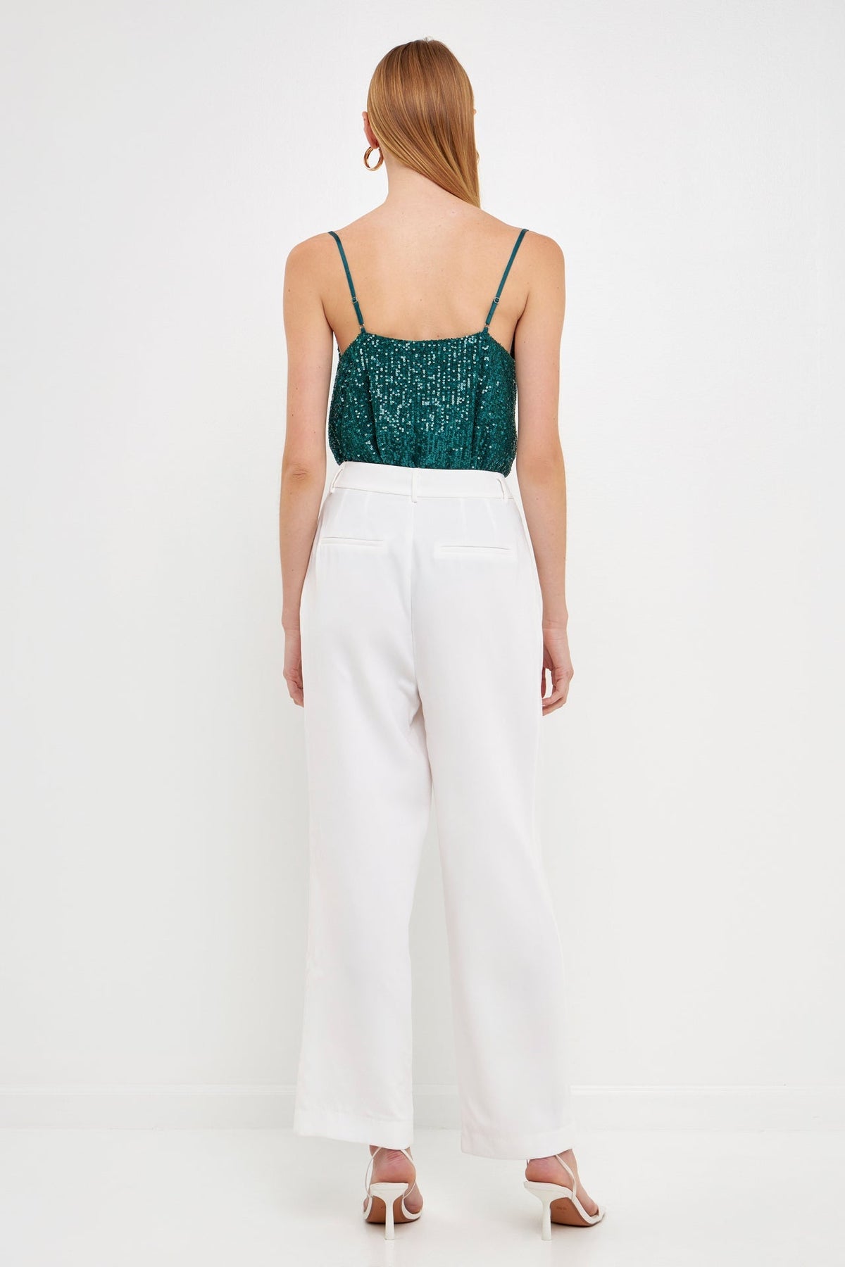 Endless Rose Value | Sequins Cowl Neck Top