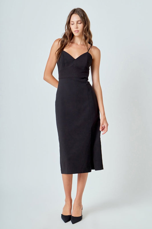 Endless Rose Deals | Strappy Midi Pencil Dress