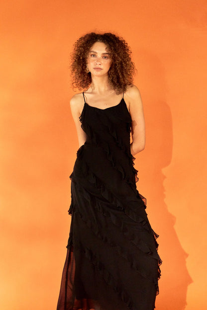 Endless Rose Hot Sale | Slip Ruffled Dress