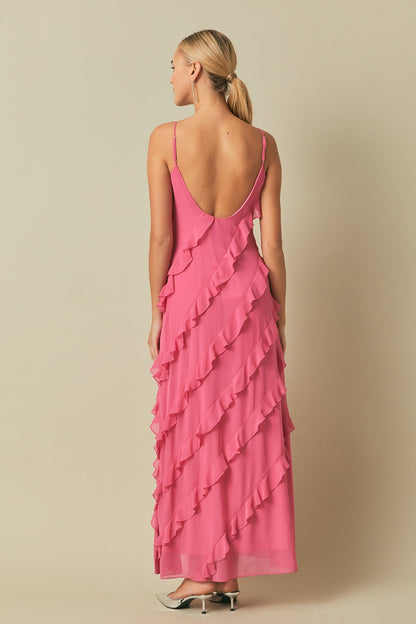 Endless Rose Hot Sale | Slip Ruffled Dress