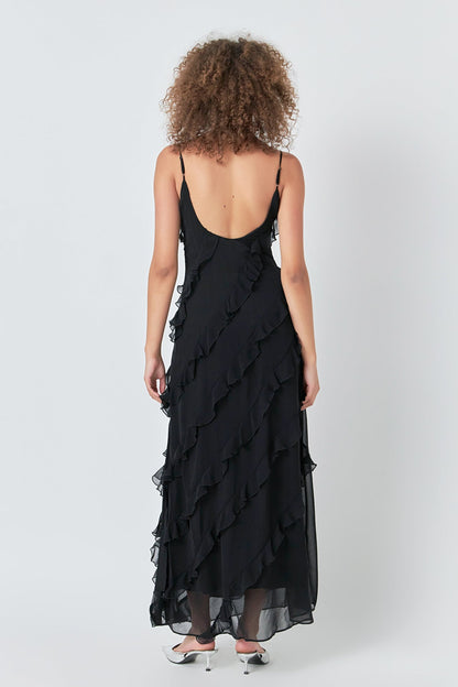Endless Rose Hot Sale | Slip Ruffled Dress