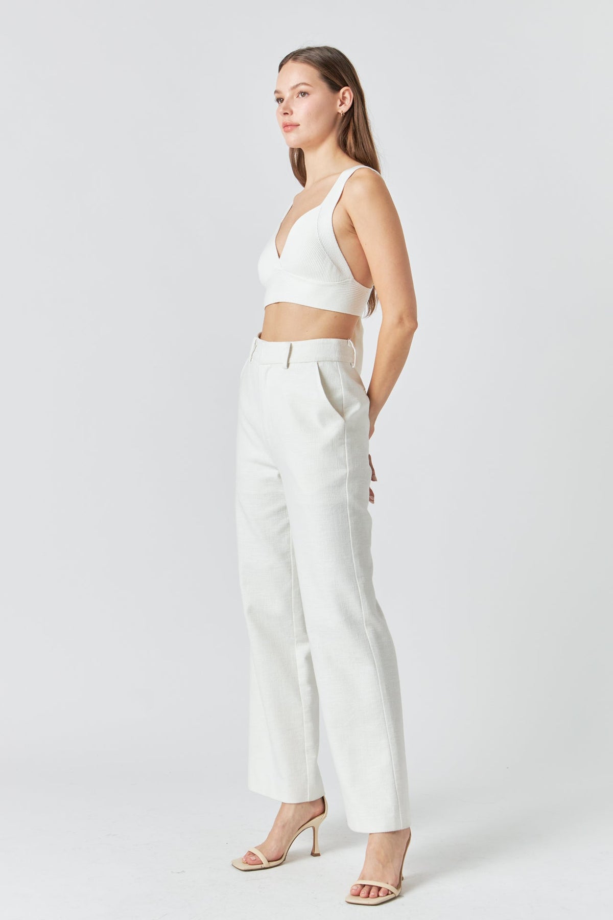 Endless Rose Value | Back Tie Elevated Knit Bralette