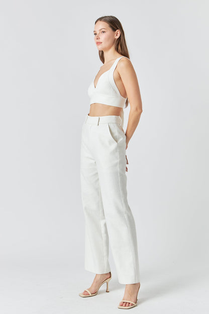 Endless Rose Value | Back Tie Elevated Knit Bralette