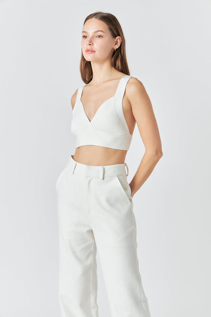 Endless Rose Value | Back Tie Elevated Knit Bralette