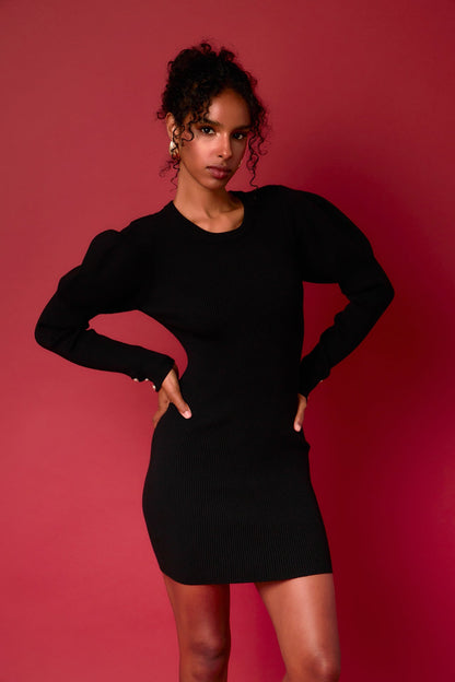 Endless Rose Best Seller | Puff Sleeve Knit Dress