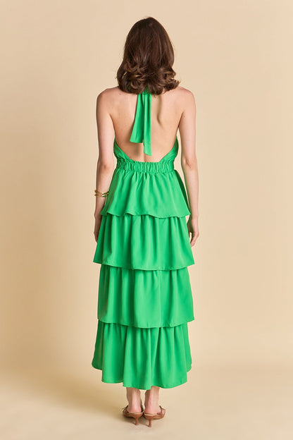 Endless Rose Deals | Criss Cross Halter Maxi Dress